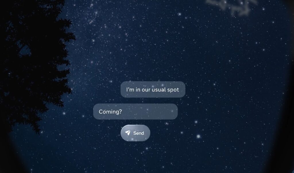 메타 레이밴 디스플레이 기능 관련 이미지