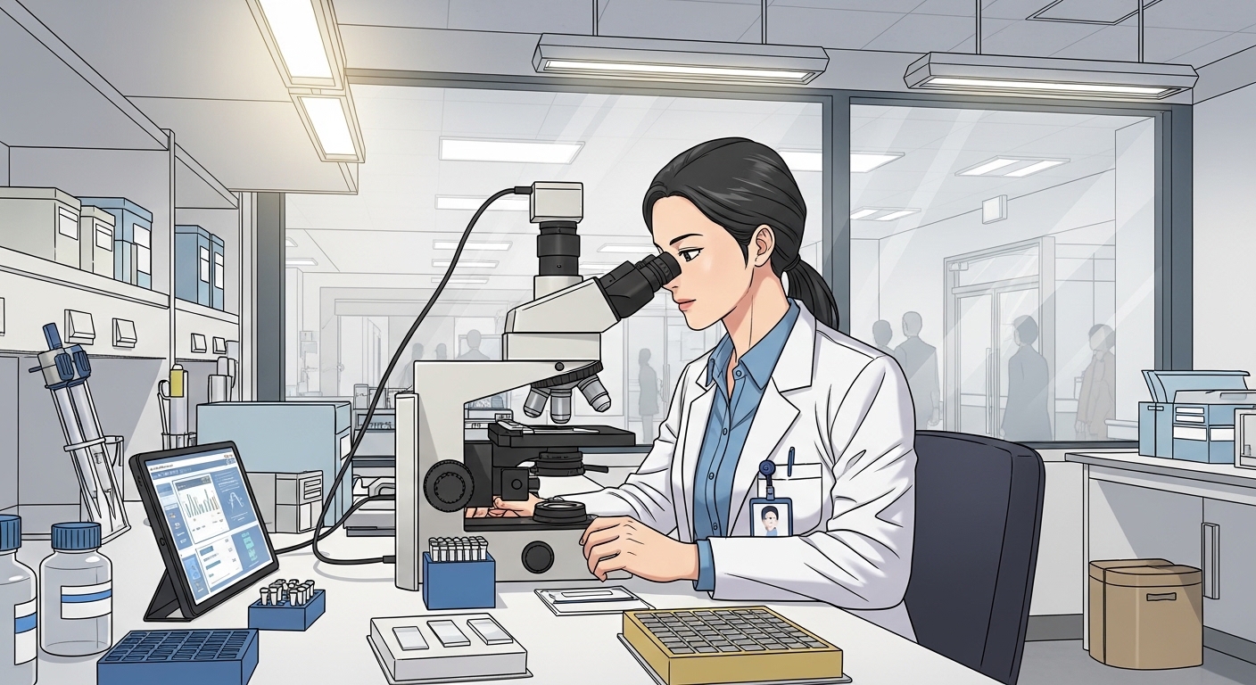 임상병리사 연봉 관련 이미지