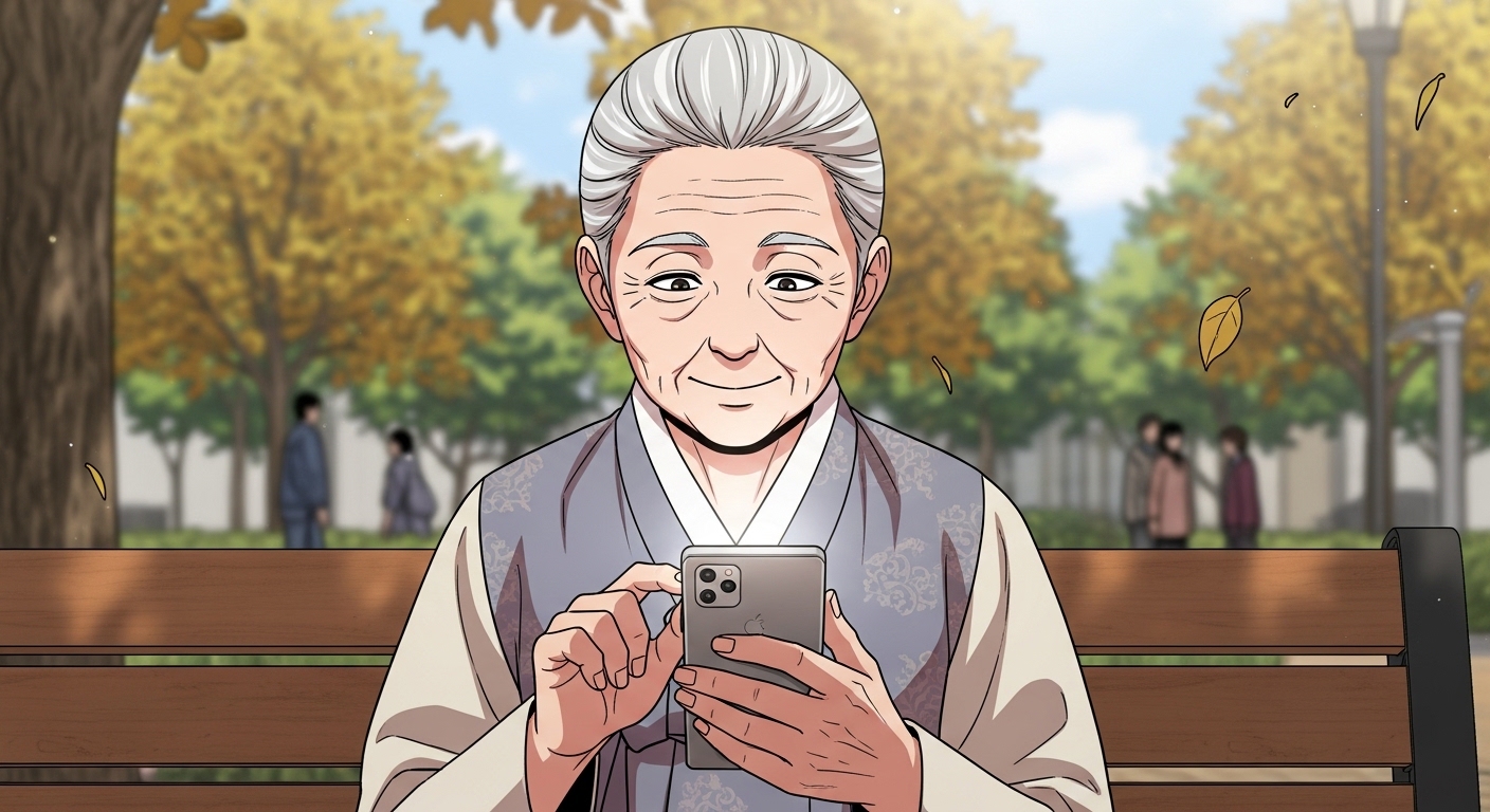 어르신 통신비 감면 사진