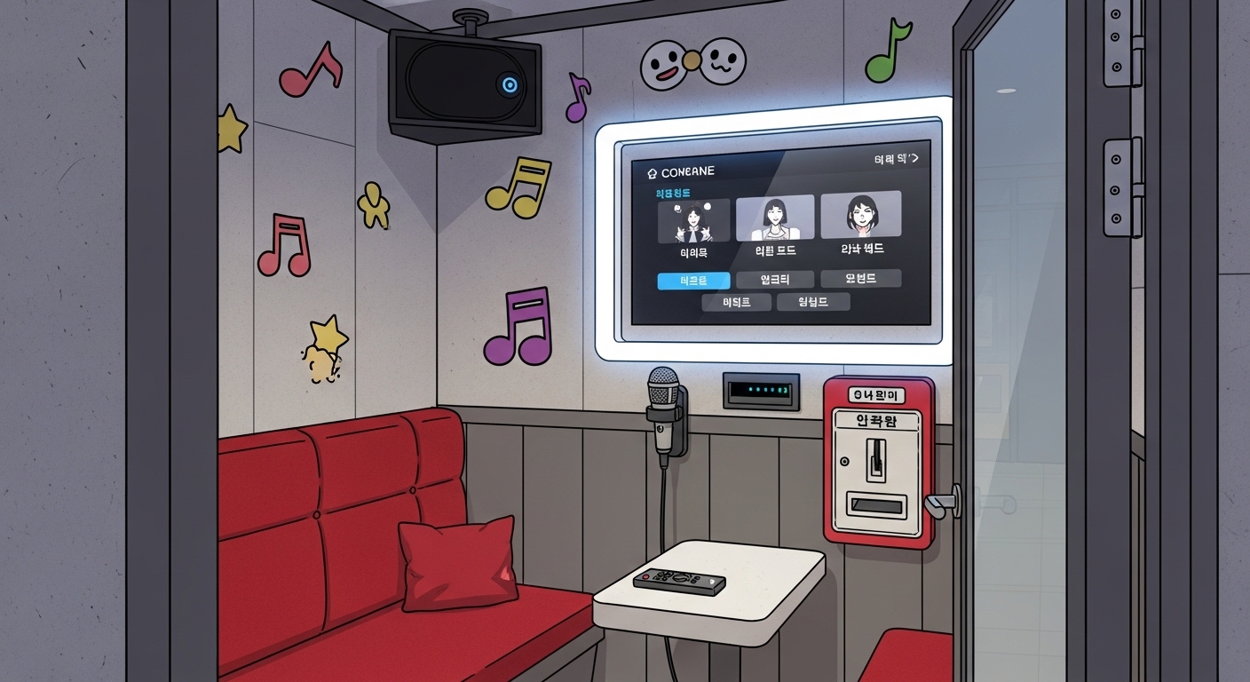 무인 코인노래방 창업 비용 관련 이미지