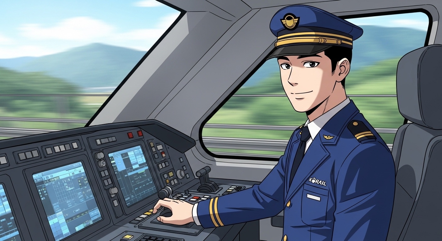 코레일 기관사 연봉 사진