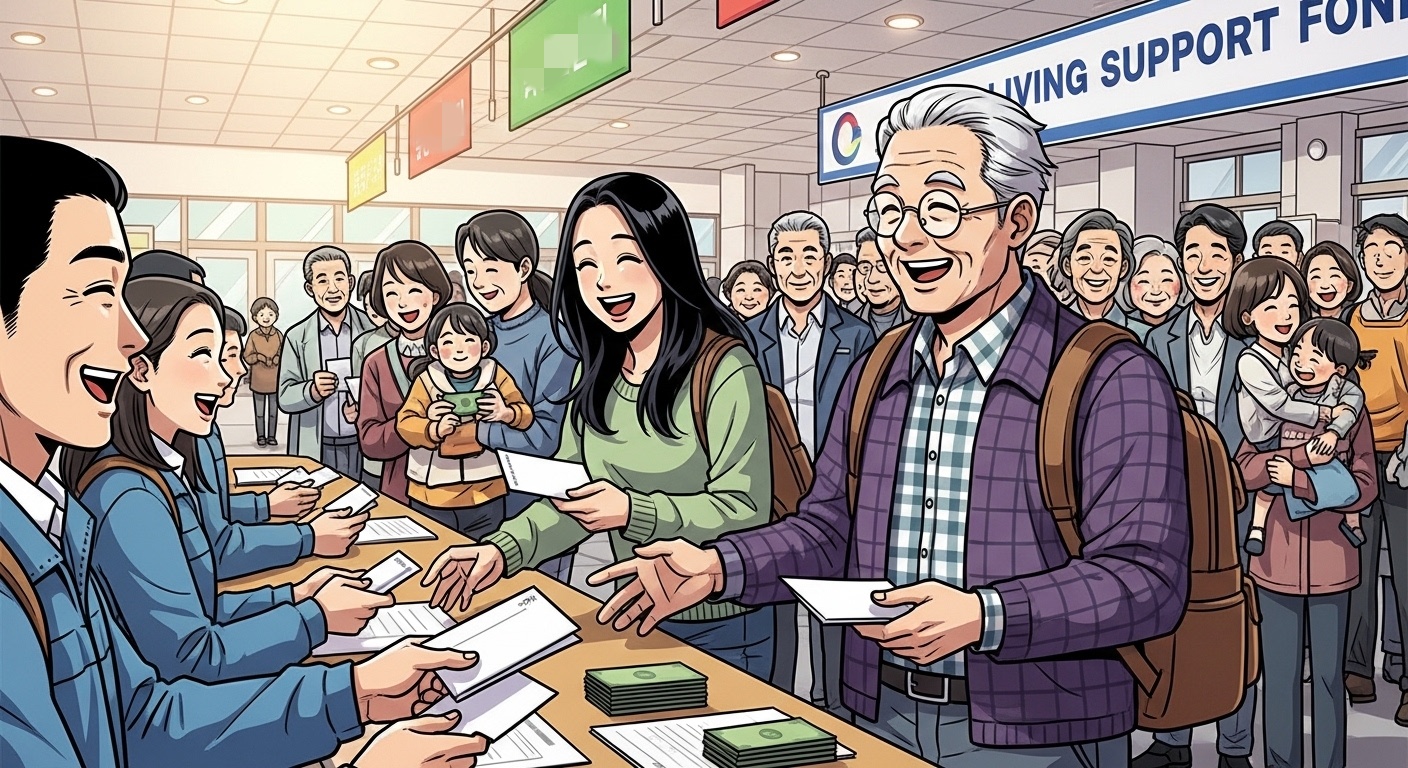 경남도민 생활지원금 예시