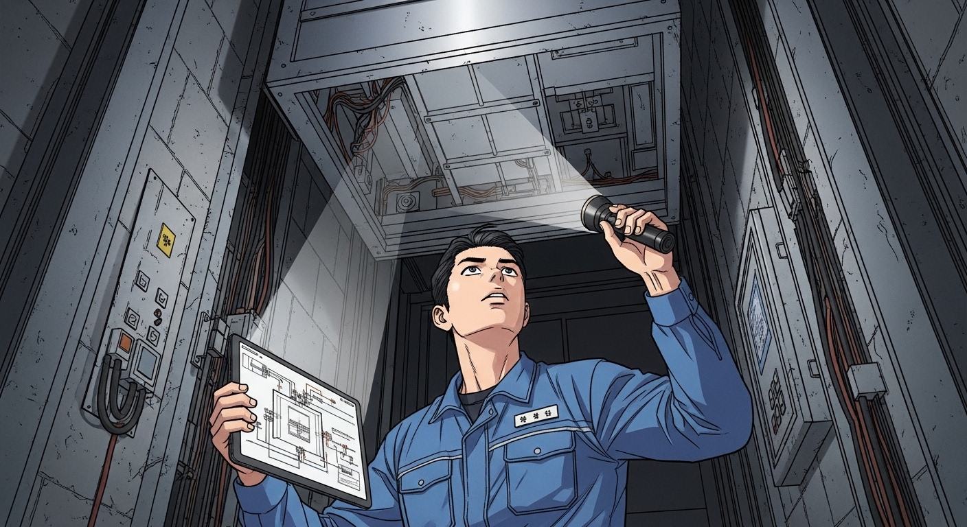 승강기 점검 기사 연봉 사진