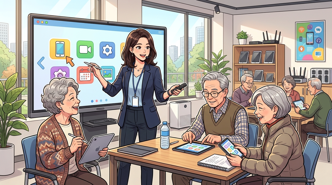 에이지테크 지도사 예시