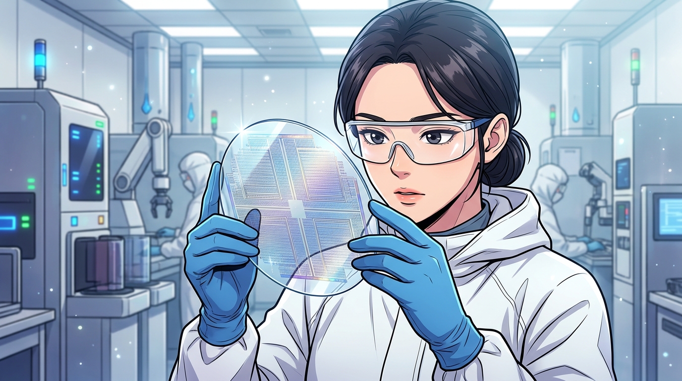 반도체 유리기판 관련주 사진