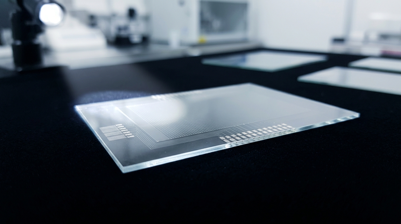 유리 기판 예시