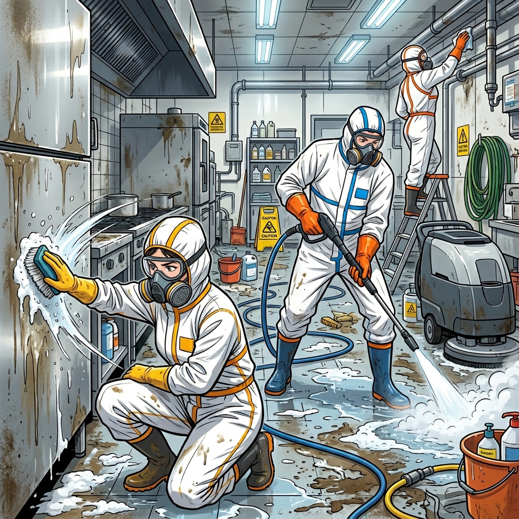 특수청소업 창업 사진