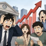 금리 인상 증권주 관련 이미지